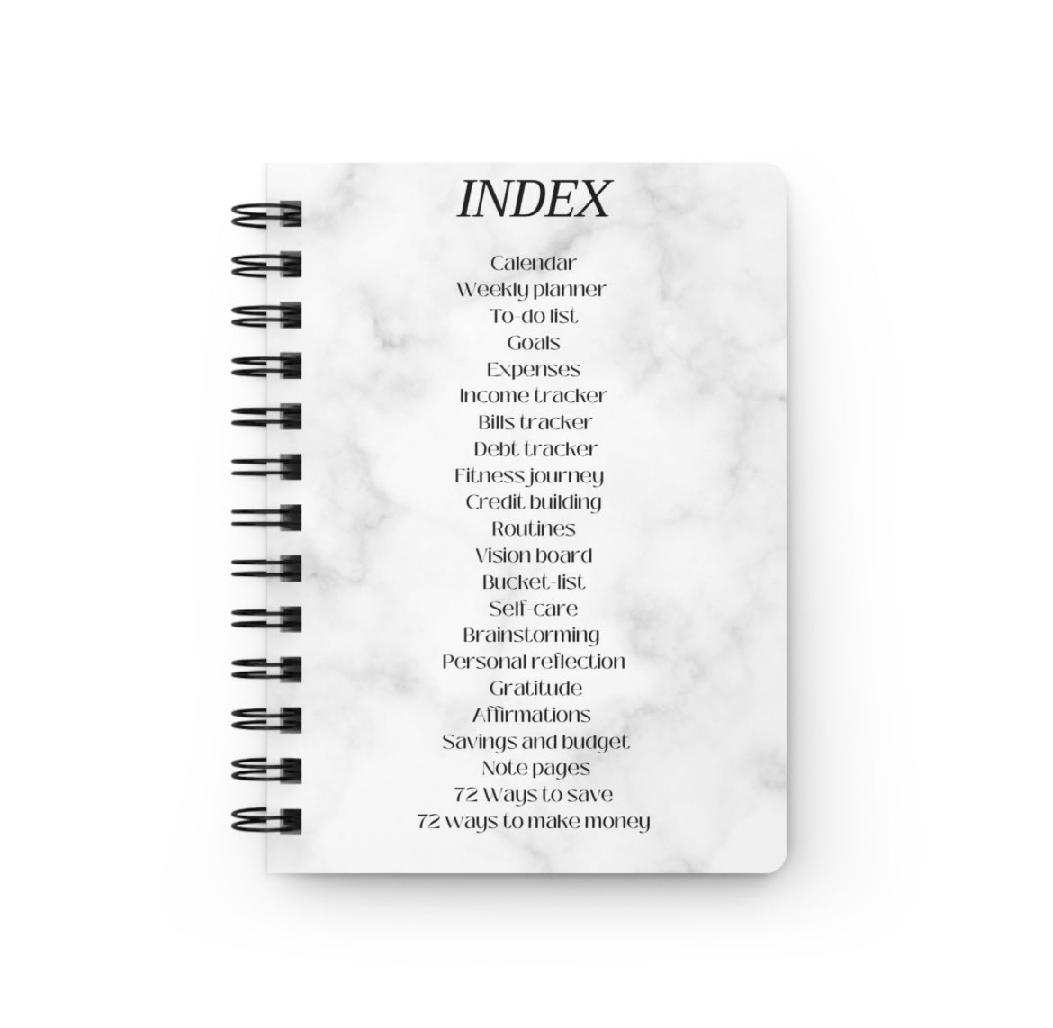 MM Lifeguide Planner Marble