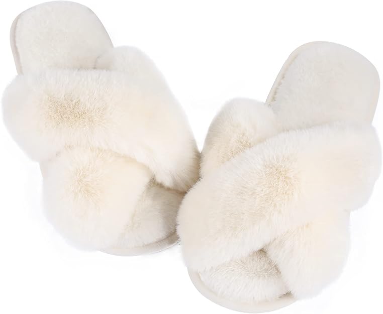 Fuzzy slippers