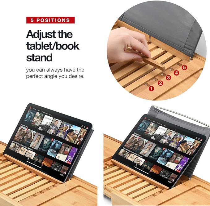 Foldable Bathtub Tray