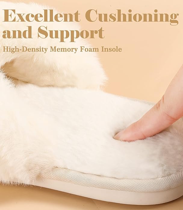 Fuzzy slippers