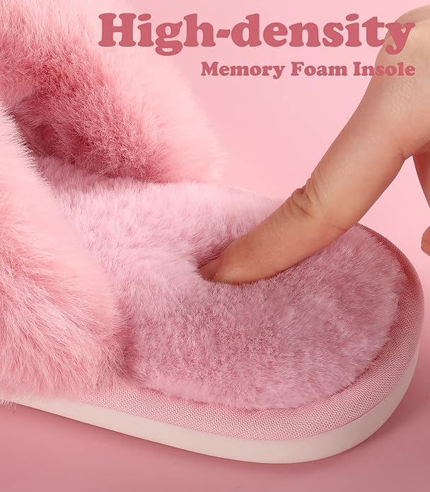 Fuzzy slippers