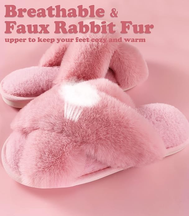Fuzzy slippers